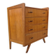 Vintage commode with tapered legs