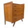 Vintage commode with tapered legs