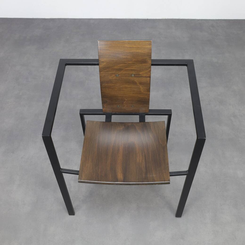 KFF – Karl Friedrich Förster Set of 4 Postmodern Dining Chairs, 1990s