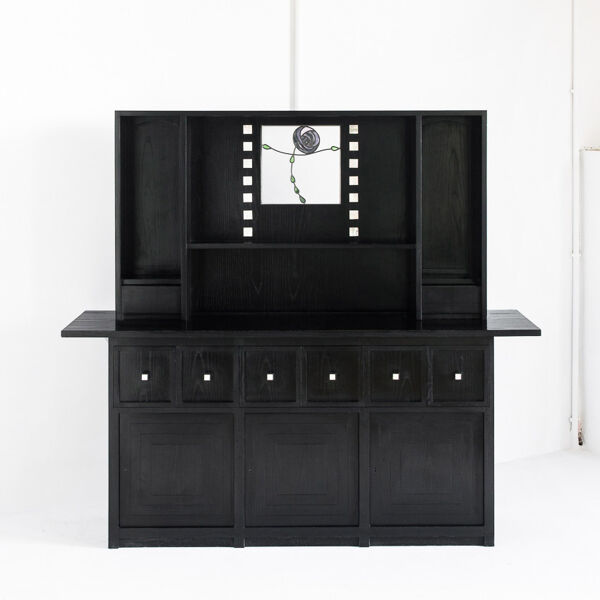 Buffet Ds5 Par Charles Rennie Mackintosh Pour Cassina, Italie 1990