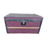Antique travel trunk