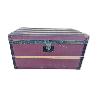 Antique travel trunk