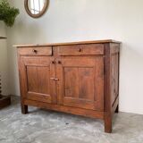 Jam cabinet, folk art furniture, oak, 19th century