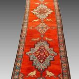 Tapis d'orient t Ancien Karabagh Armenie : 5.30 X 1.00 Mètres