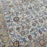 Beautiful large vintage Persian carpet of Kashan 230x330 cm