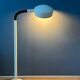 Vintage Space Age floor lamp in white metal Hala
