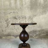 Vintage side table in solid wood