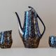 Coffee service IZA by Józef Wrzesień, Polish vintage 1950s