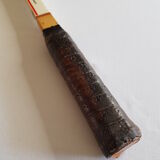 Two vintage collector tennis rackets, "Robert Haillet" and "Team de France"