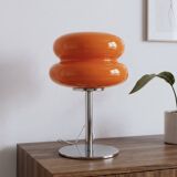 orange Y2K retro mushroom lamp