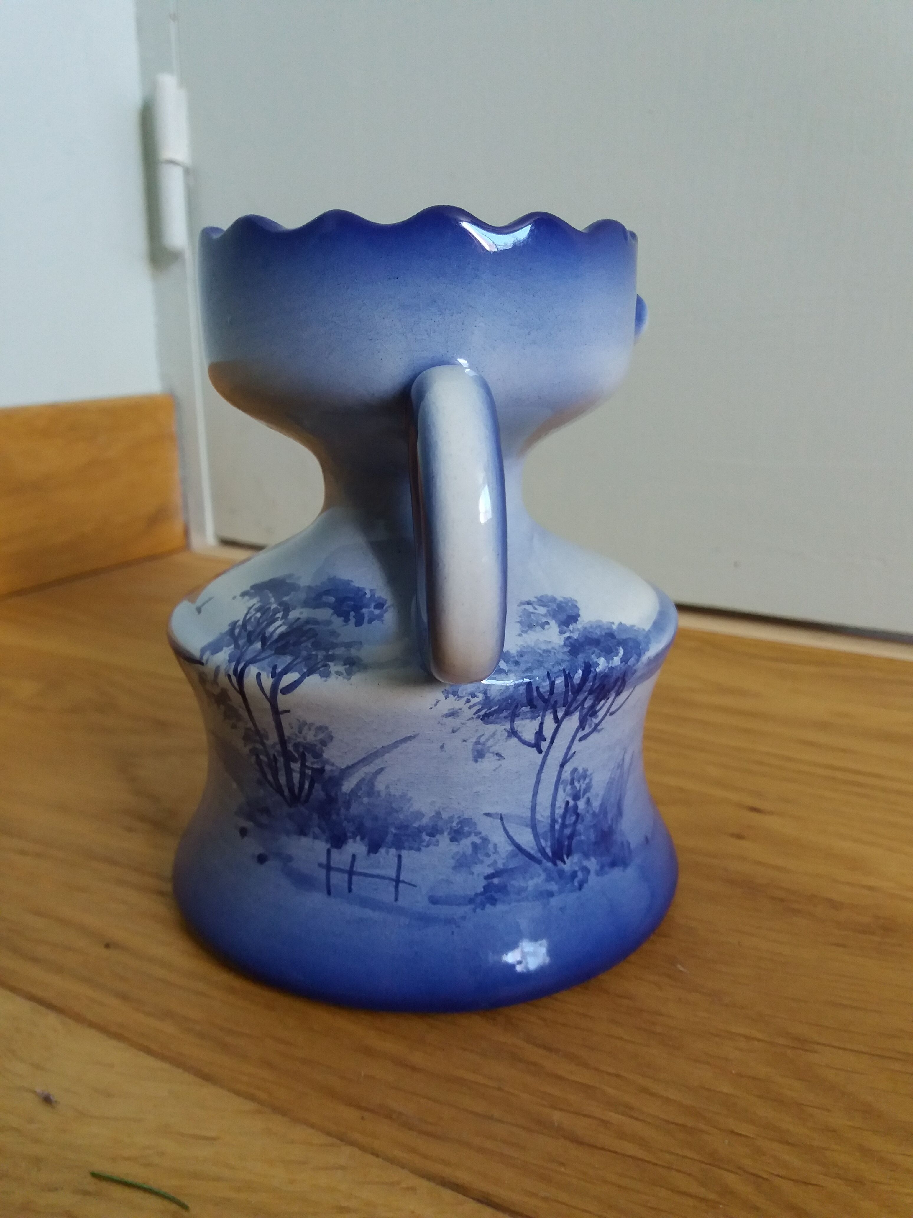 Candlestick ceramic vase hand-painted decoration