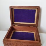 Boîte à bijoux bois