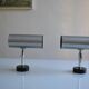 Staff leuchten pair of 1960s pipe wall lights