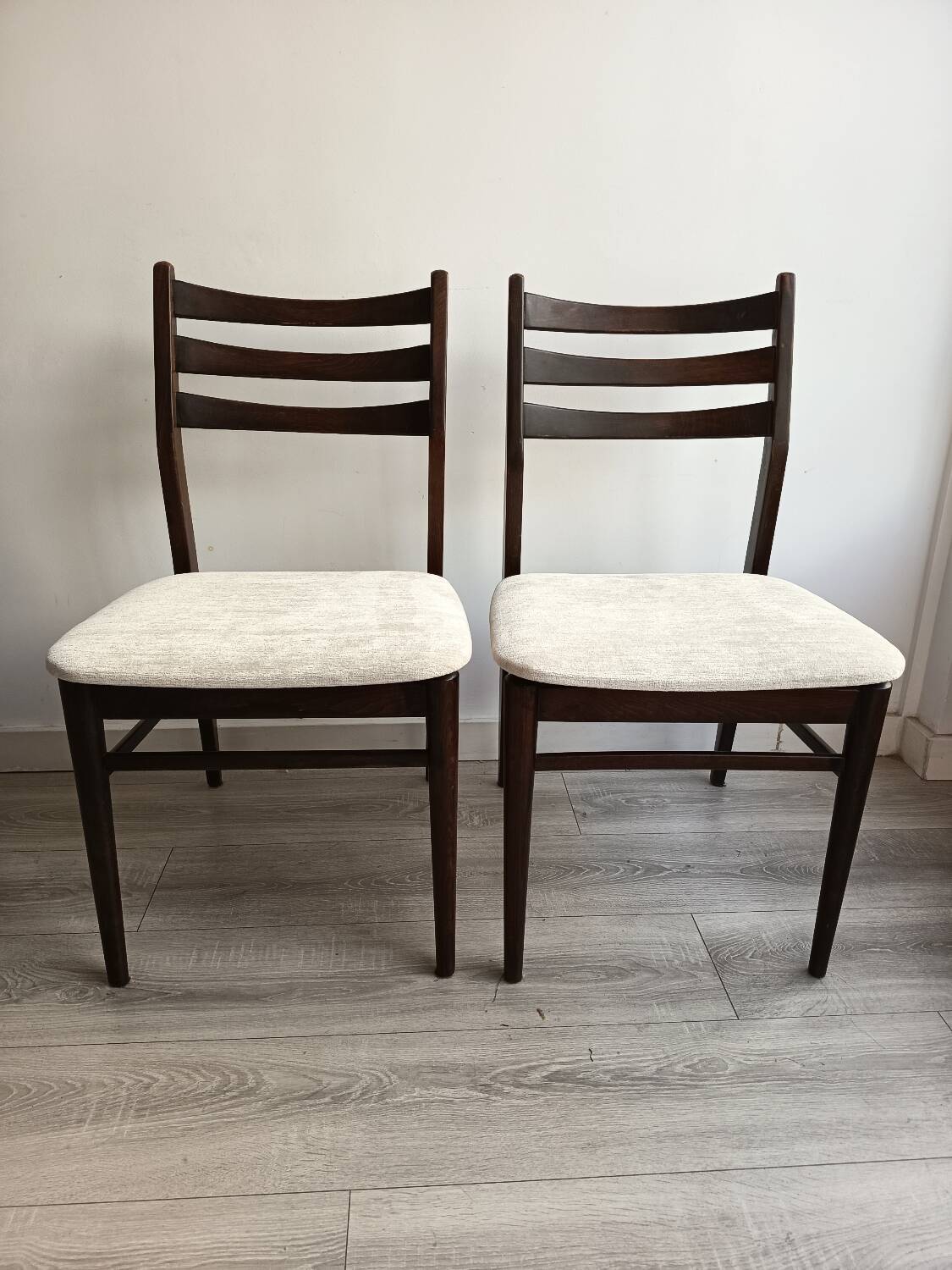 Pair of Scandinavian-style chairs, 1960s