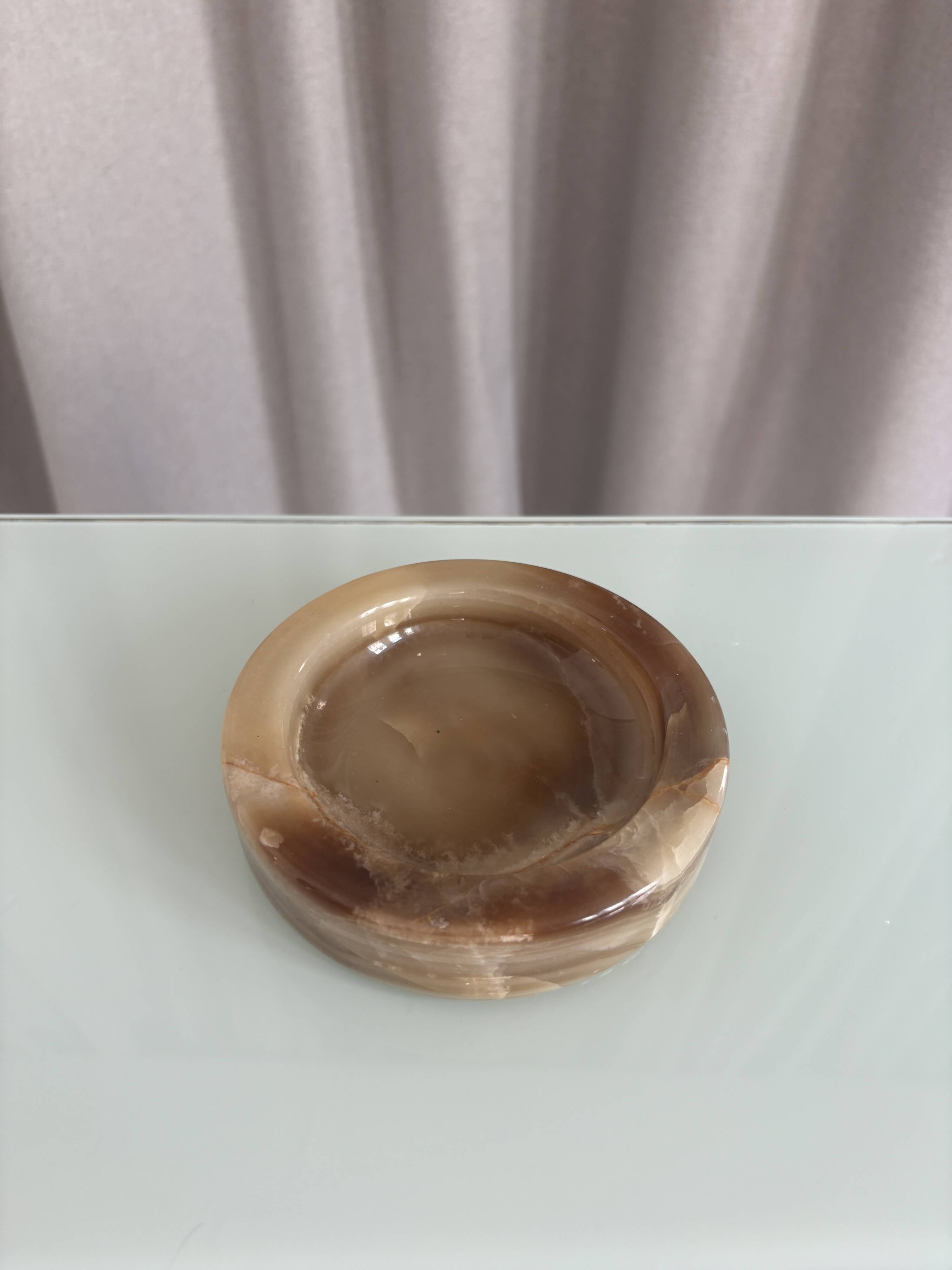 Vintage onyx catchall / ashtray