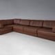Canapé en cuir modulaire De Sede DS-76