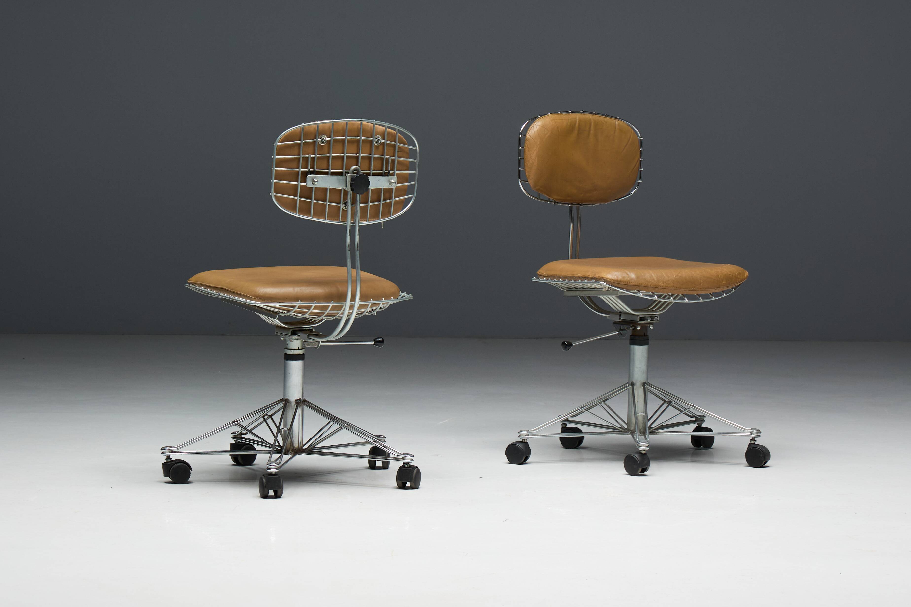 Beaubourg Office Chair by Michel Cadestin & Georges Laurent, France, 1970s