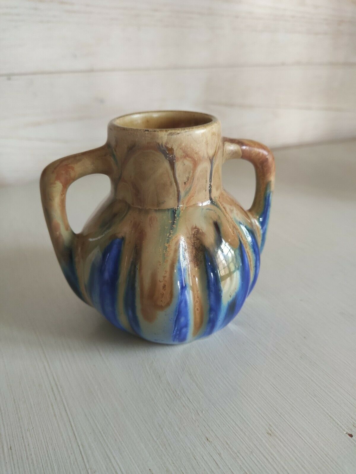 Ceramic vase from the 1930s, signed by Gilbert Méténier