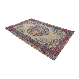 Tapis vintage anatolien fait main 354 cm x 231 cm