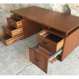 Management office in solid teak stamped nf ameublement - 1960