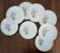 Vintage Floral Pattern Gien Earthenware Dinner Plates