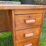 Vintage school teacher's desk