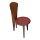 Belle chaise design Callegari années 70 vintage bois