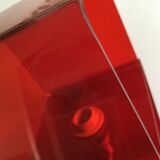 Red design lamp