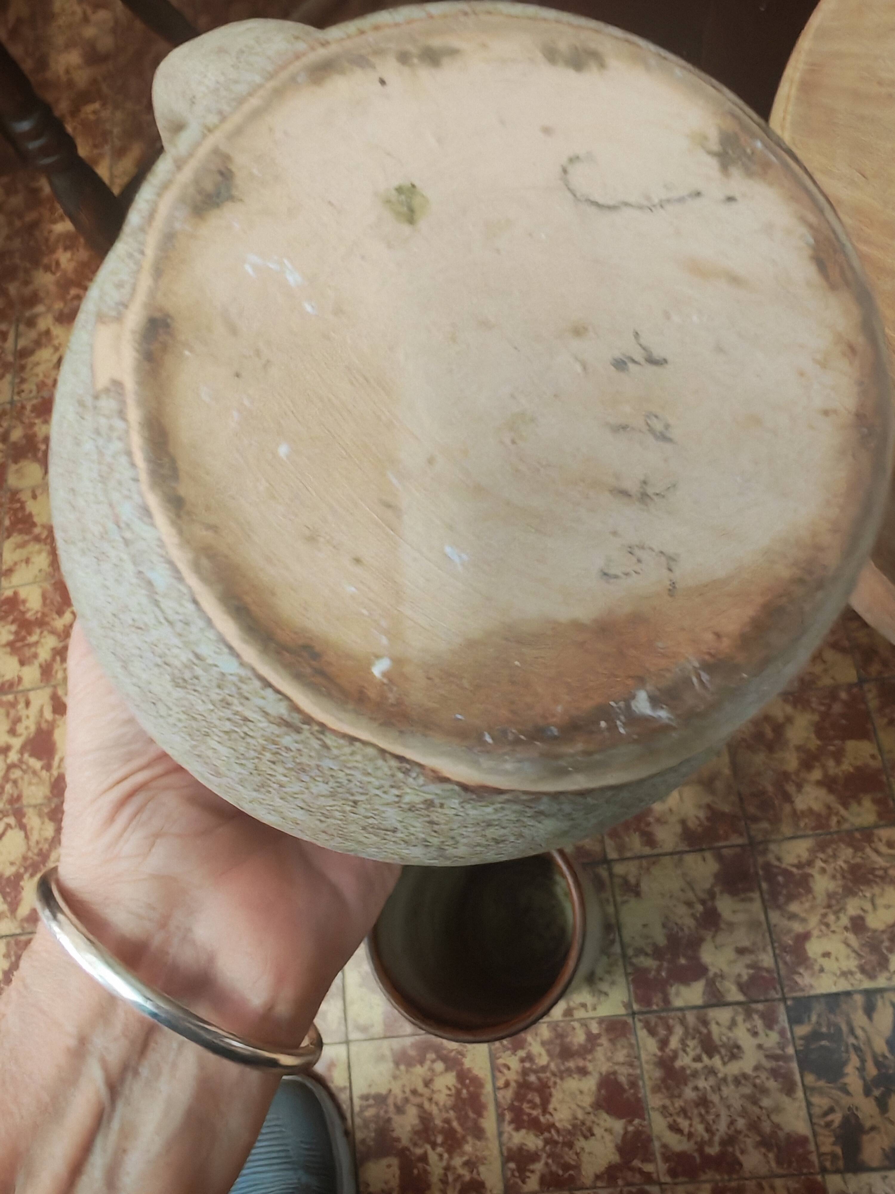 Set of 3 wabi-sabi ceramic pieces