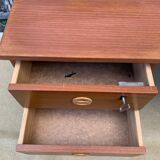 Bureau vintage en bois 60's