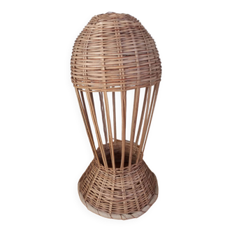 Marotte wicker rattan hat head Senegal