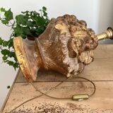 Le dauphin wooden lamp