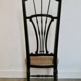 Provençal nursing chair with caned seat, around 1900