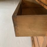 Commode Louis Philip ronce de noyer