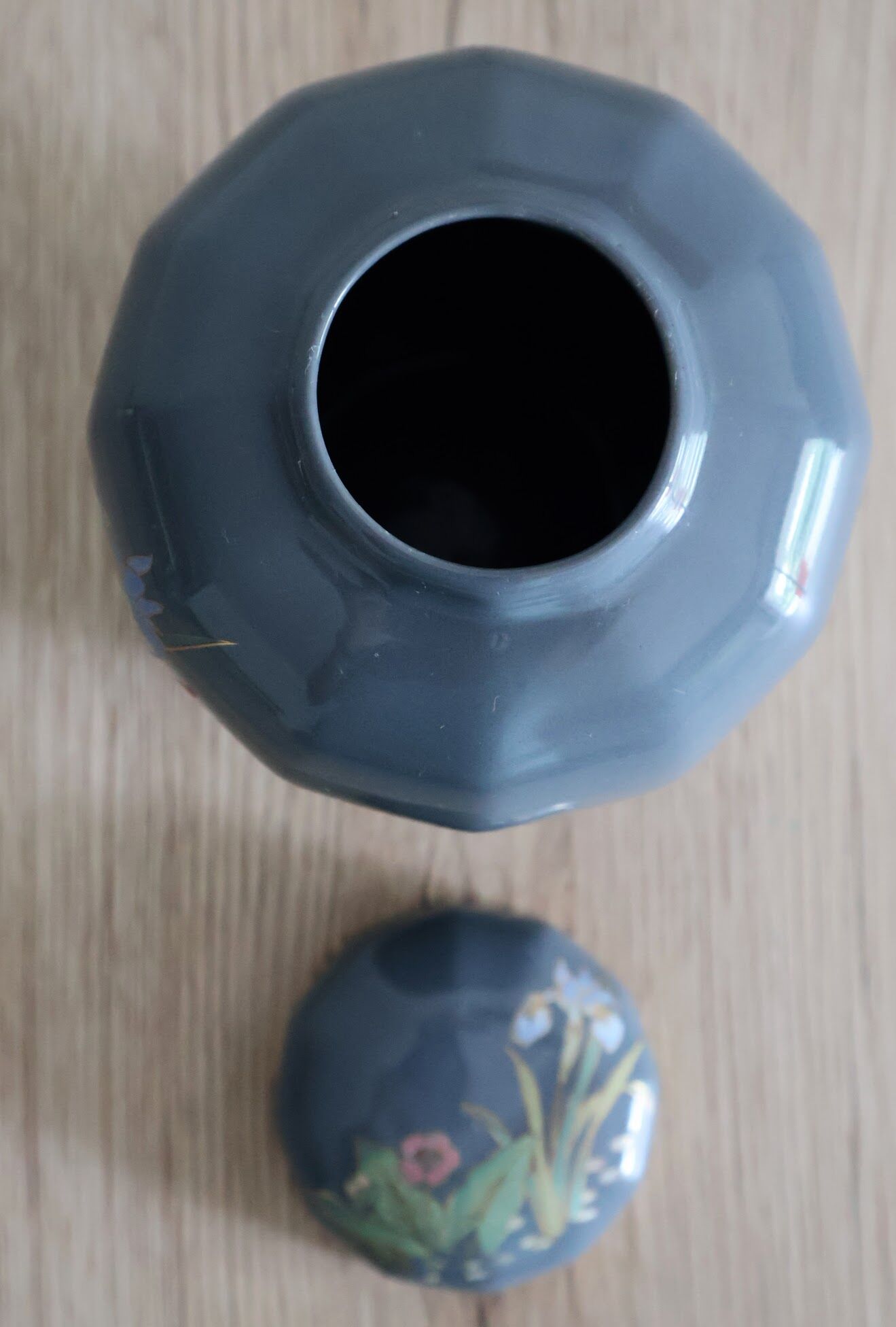 Japanese porcelain tea or ginger pot
