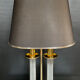 Hollywood Regency bouillotte lamp from the 1970s.