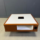 Space age wooden bar coffee table, 1960s