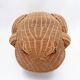 Vintage wicker frog and scoubidou, Olivier Cajan, 1970s