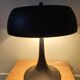 Lamp mushroom foot tulip metal black 3 fires