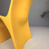 Sculptural Molded Fiberglass Chair, Europe, 1970s