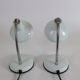 White couple table lamps Made in Italy by Veneta Lumi