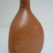 Soliflore vase in pyrite sandstone with three vintage faces