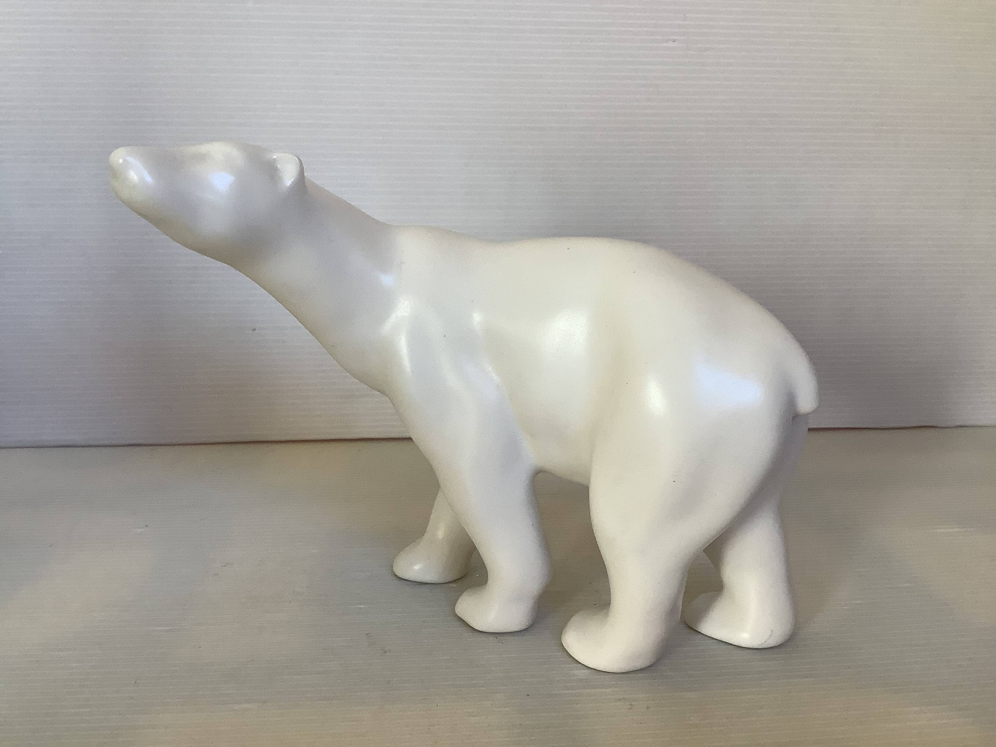 Popular white ceramic bear
