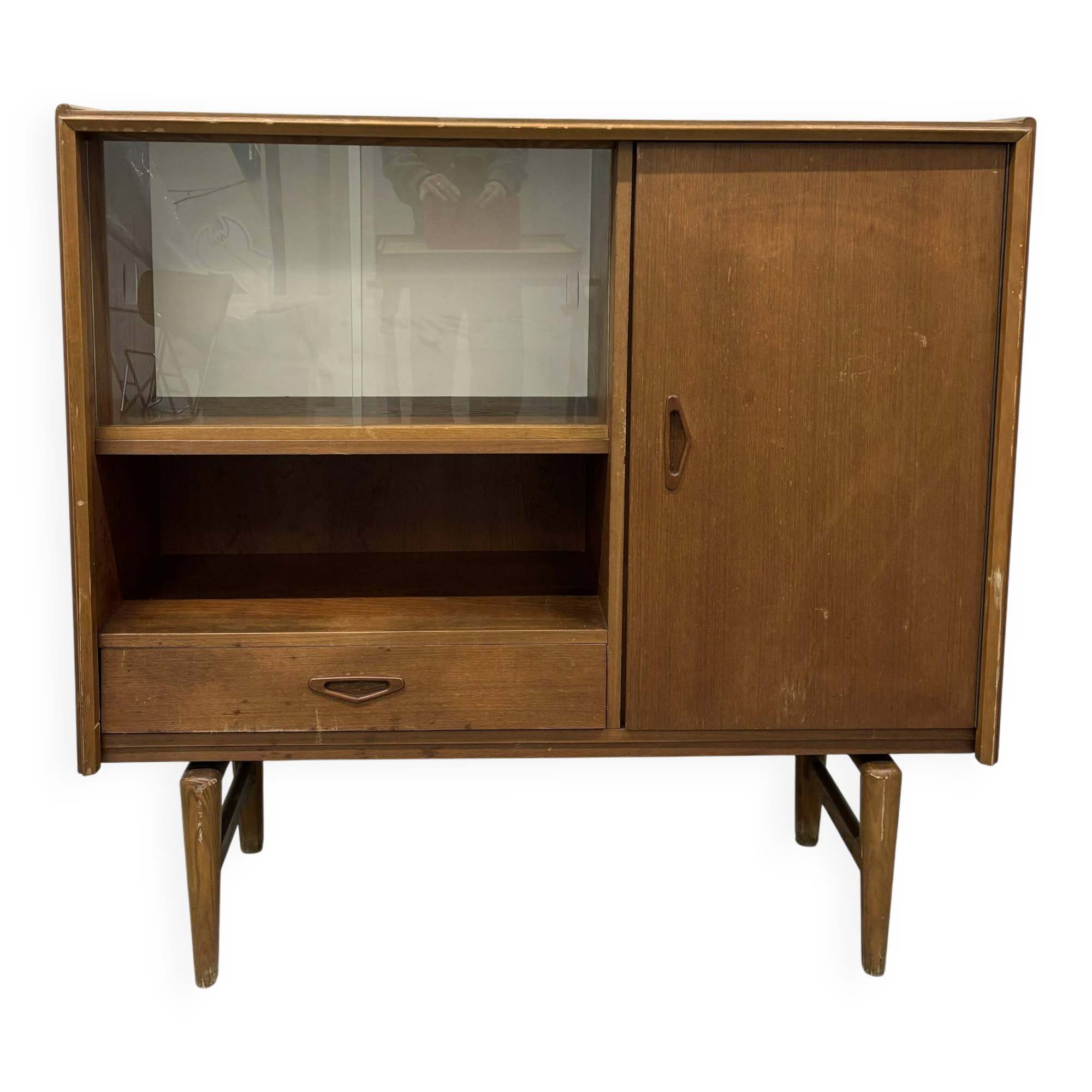 Vintage Scandinavian buffet enfilade