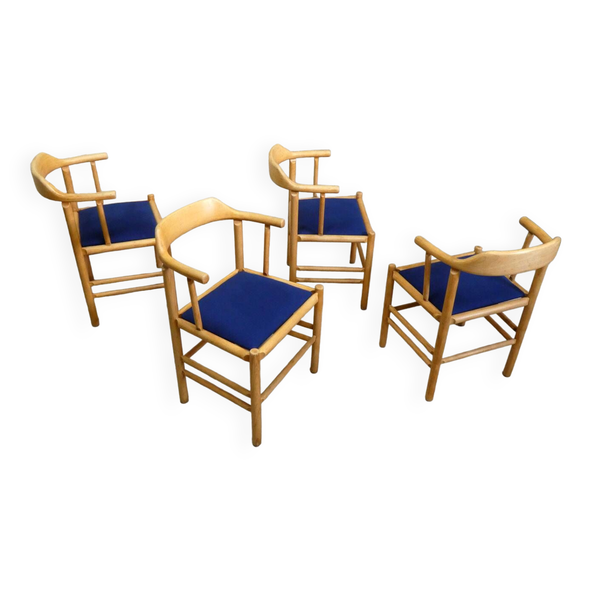 vintage armchairs 1980