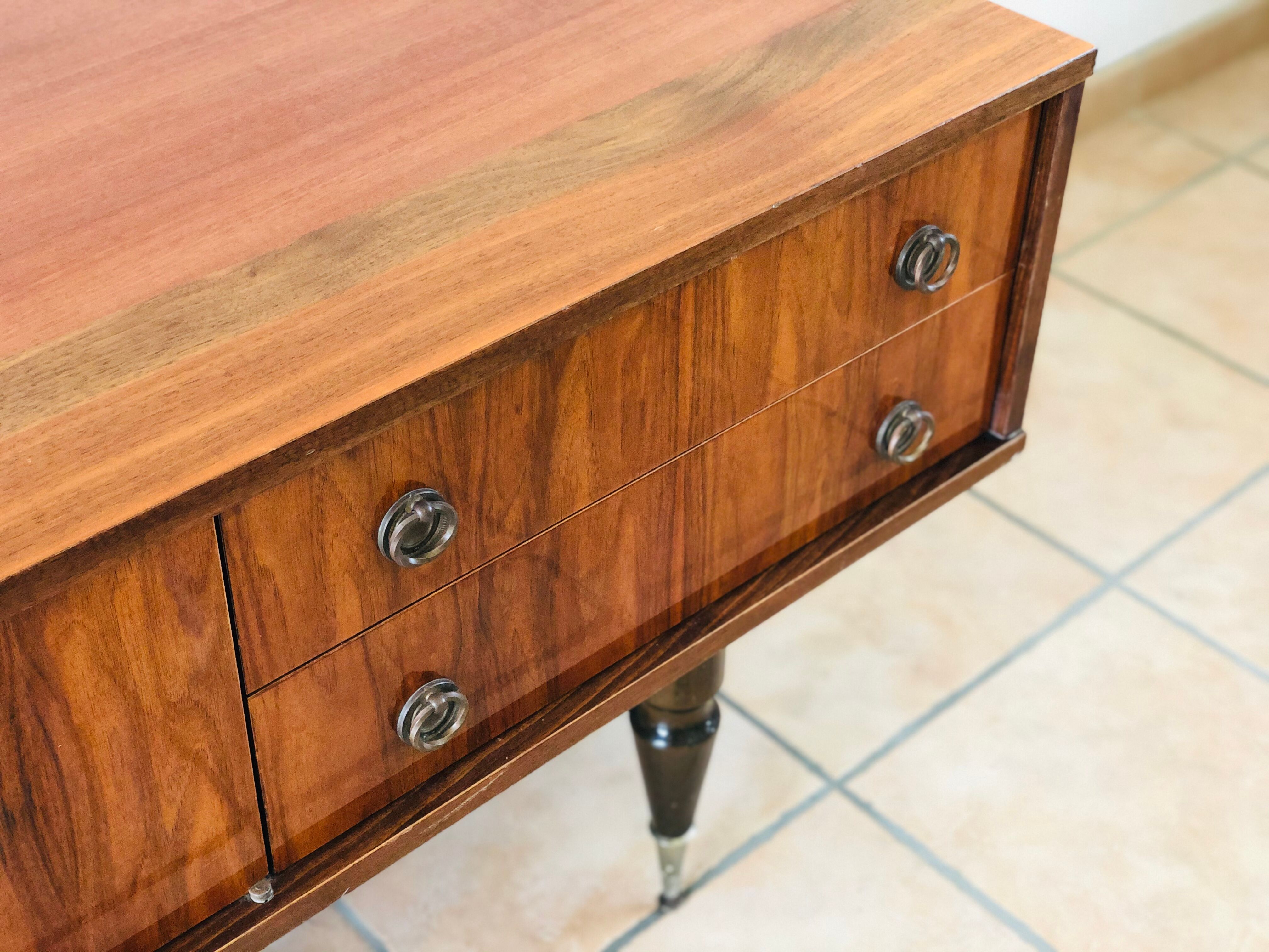 Vintage rosewood low sideboard 1969