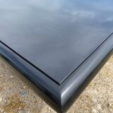 Black lacquered design coffee table