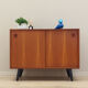Buffet en teck, design danois, années 1970, production Danemark