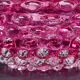 Rare vase rose Barovier e Toso Bugnato