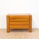 Commode à tiroirs en orme de Maison Regain, 1980